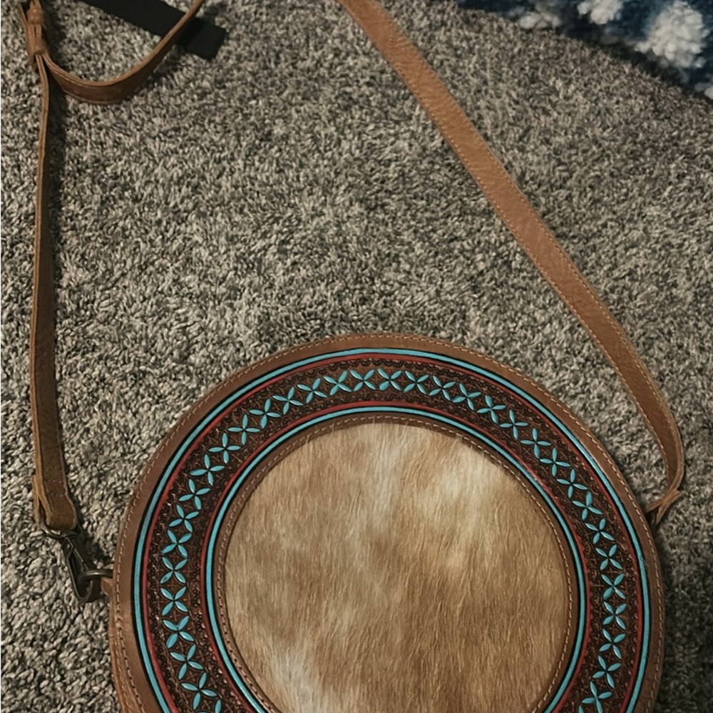 Real cowhide bag